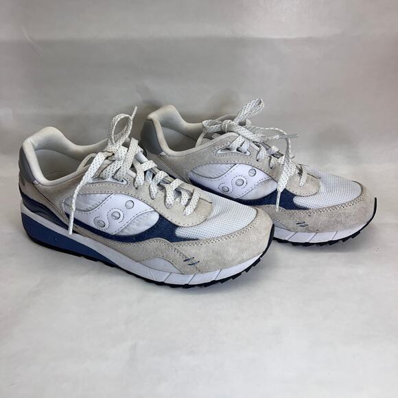 Saucony Shadow 6000 S70674-6 White Blue Beige Men’s Sneakers Size 8 main image 6